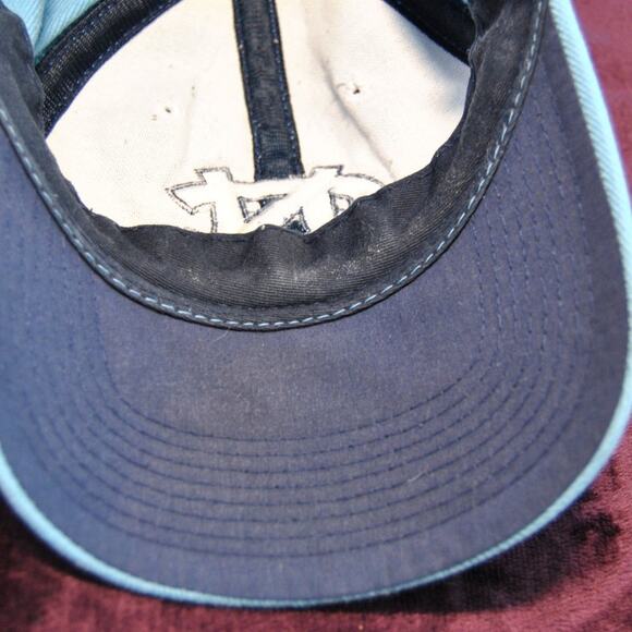 North Carolina Tar Heels  Blue & White Fitted Hat Size: 7 1/8 - Picture 10 of 10